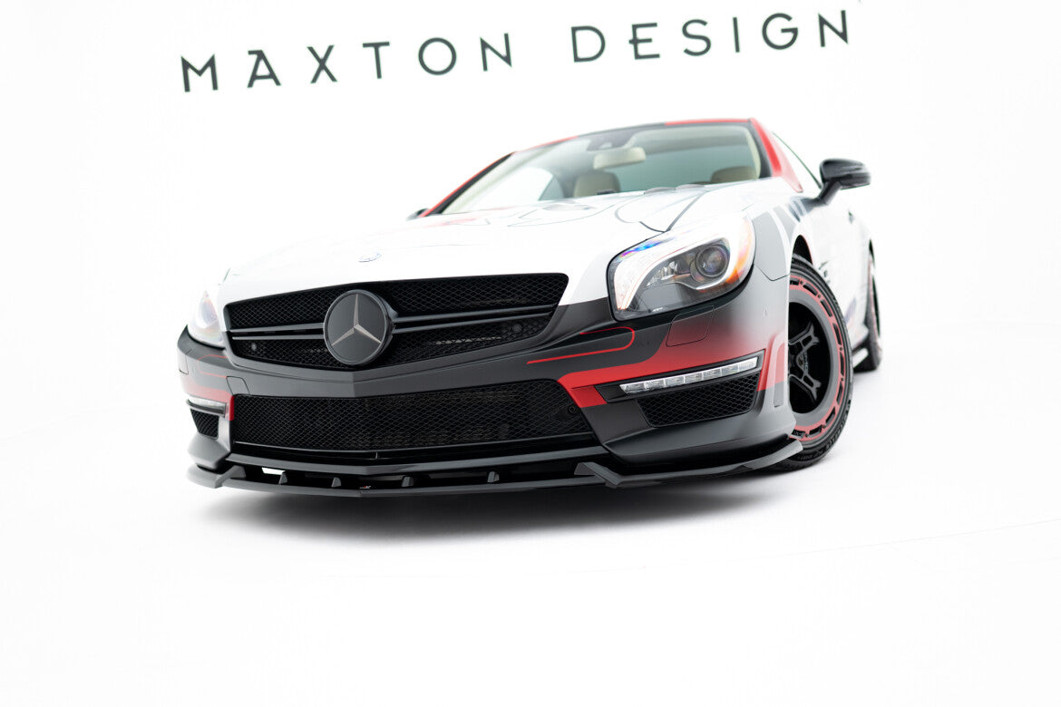 Frontlippe V.1 passend für Mercedes SL 63 AMG R231 schwarz Hochglanz