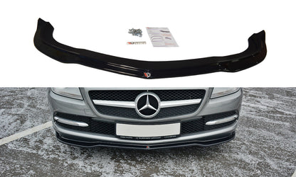 Frontlippe V.1 passend für Mercedes SLK R172 schwarz Hochglanz