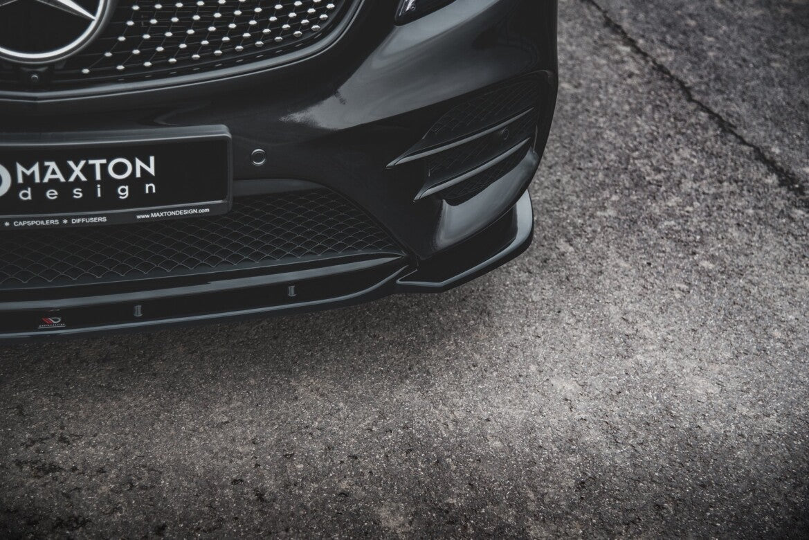 Frontlippe V.1 passend für Mercedes V-Klasse AMG-Line W447 FL schwarz Hochglanz