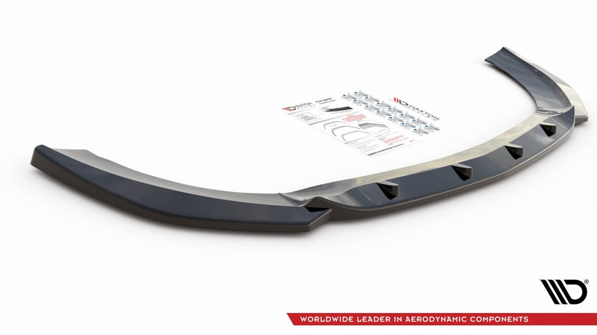 Frontlippe V.1 passend für Mercedes V-Klasse AMG-Line W447 FL schwarz Hochglanz