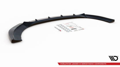 Frontlippe V.1 passend für Mercedes V-Klasse AMG-Line W447 FL schwarz Hochglanz