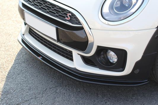 Frontlippe V.1 passend für Mini CLUBMAN S MK2 (F54) JCW schwarz Hochglanz