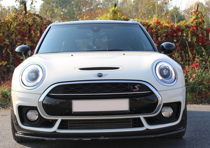Frontlippe V.1 passend für Mini CLUBMAN S MK2 (F54) JCW schwarz Hochglanz
