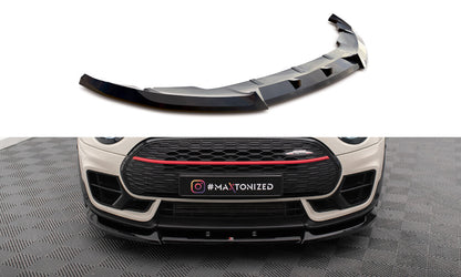 Frontlippe V.1 passend für Mini Cooper Clubman John Cooper Works F54 FL schwarz Hochglanz