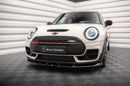 Frontlippe V.1 passend für Mini Cooper Clubman John Cooper Works F54 FL schwarz Hochglanz