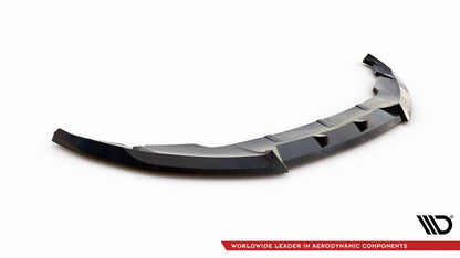 Frontlippe V.1 passend für Mini Cooper Clubman John Cooper Works F54 FL schwarz Hochglanz