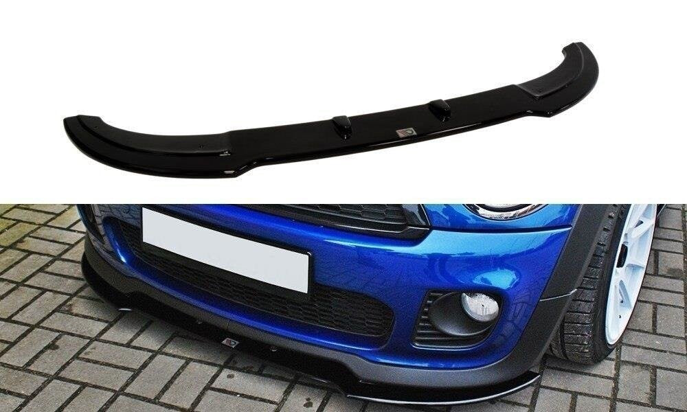 Frontlippe V.1 passend für Mini Cooper R56 JCW schwarz Hochglanz