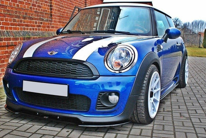 Frontlippe V.1 passend für Mini Cooper R56 JCW schwarz Hochglanz