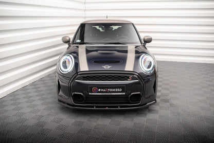 Frontlippe V.1 passend für Mini Cooper S F56 FL schwarz Hochglanz