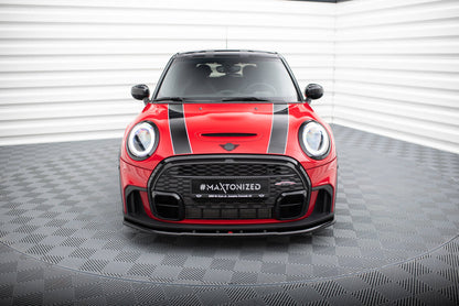 Frontlippe V.1 passend für Mini Cooper S John Cooper Works F56 FL schwarz Hochglanz