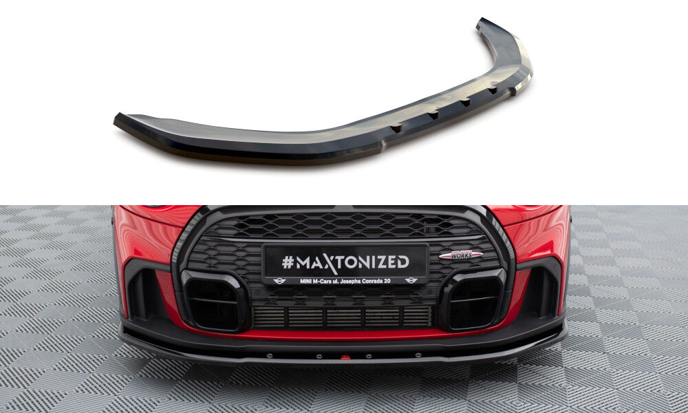 Frontlippe V.1 passend für Mini Cooper S John Cooper Works F56 FL schwarz Hochglanz
