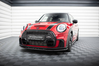 Frontlippe V.1 passend für Mini Cooper S John Cooper Works F56 FL schwarz Hochglanz