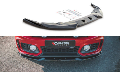 Frontlippe V.1 passend für Mini Countryman Mk2 F60 JCW schwarz Hochglanz