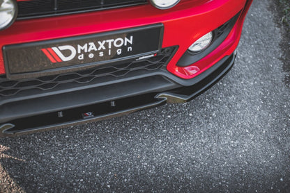Frontlippe V.1 passend für Mini Countryman Mk2 F60 JCW schwarz Hochglanz