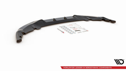 Frontlippe V.1 passend für Mini Countryman Mk2 F60 JCW schwarz Hochglanz