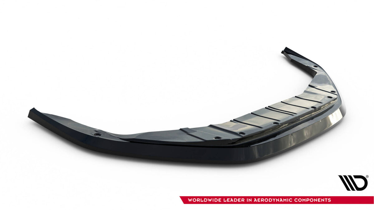 Frontlippe V.1 passend für Porsche 718 Cayman GTS 982c schwarz Hochglanz