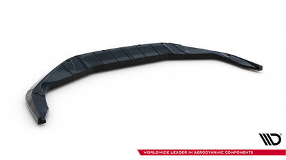 Frontlippe V.1 passend für Porsche 718 Cayman GTS 982c schwarz Hochglanz