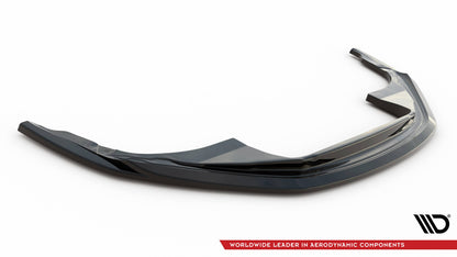 Frontlippe V.1 passend für Porsche 911 Carrera Aero / Carrera GTS 992 schwarz Hochglanz