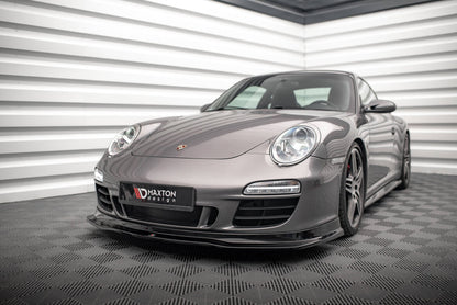 Frontlippe V.1 passend für Porsche 911 Carrera GTS 997 FL schwarz Hochglanz