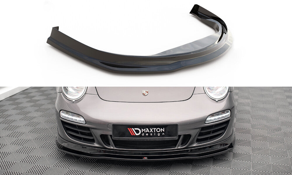 Frontlippe V.1 passend für Porsche 911 Carrera GTS 997 FL schwarz Hochglanz