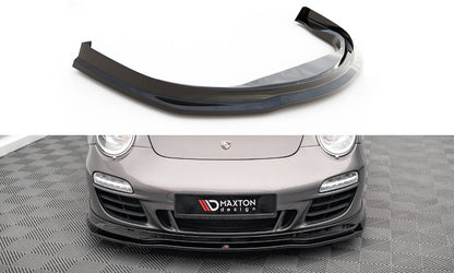 Frontlippe V.1 passend für Porsche 911 Carrera GTS 997 FL schwarz Hochglanz