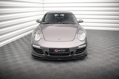 Frontlippe V.1 passend für Porsche 911 Carrera GTS 997 FL schwarz Hochglanz