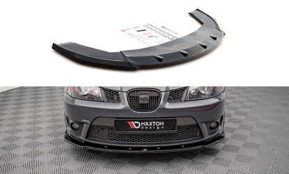 Frontlippe V.1 passend für Seat Ibiza CUPRA Mk3 schwarz Hochglanz
