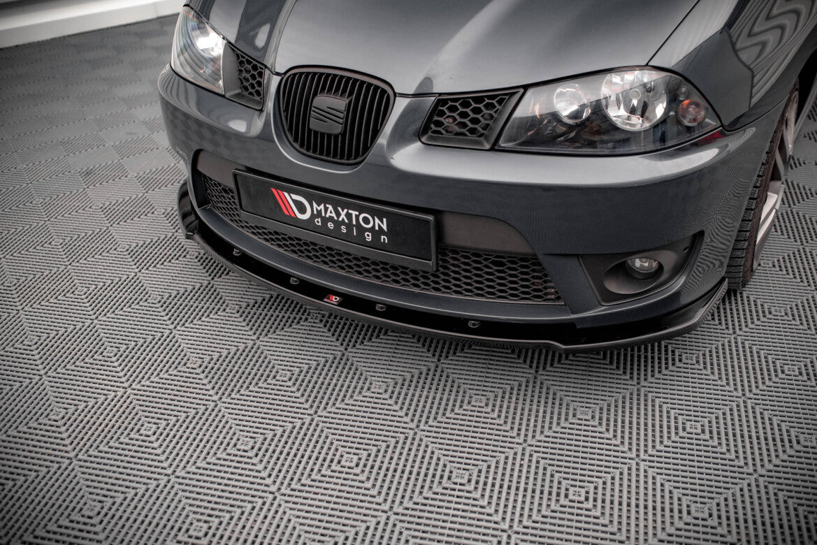 Frontlippe V.1 passend für Seat Ibiza CUPRA Mk3 schwarz Hochglanz
