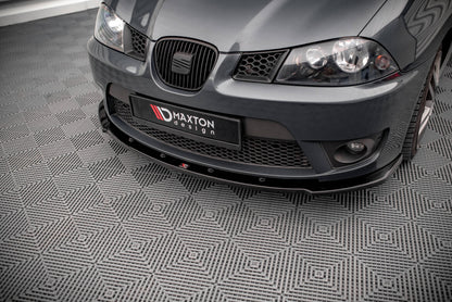 Frontlippe V.1 passend für Seat Ibiza CUPRA Mk3 schwarz Hochglanz