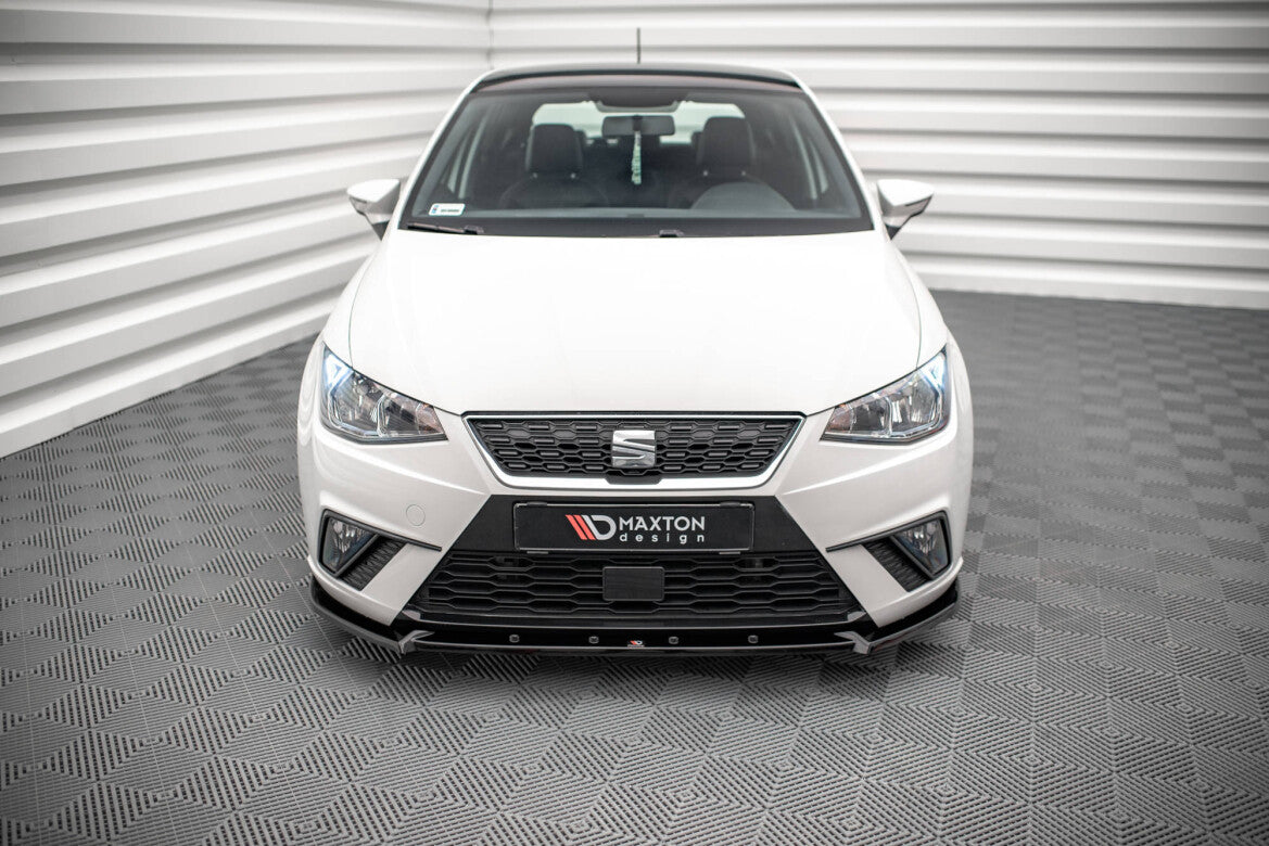 Frontlippe V.1 passend für Seat Ibiza FR/ Standard Mk5 schwarz Hochglanz