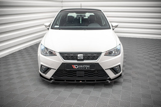 Frontlippe V.1 passend für Seat Ibiza FR/ Standard Mk5 schwarz Hochglanz