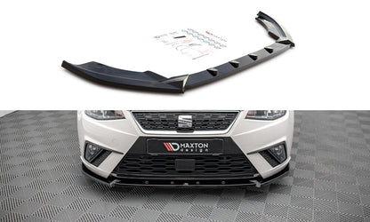 Frontlippe V.1 passend für Seat Ibiza FR/ Standard Mk5 schwarz Hochglanz