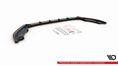 Frontlippe V.1 passend für Seat Ibiza FR/ Standard Mk5 schwarz Hochglanz