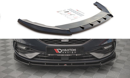 Frontlippe V.1 passend für Seat Leon FR Mk4 schwarz Hochglanz
