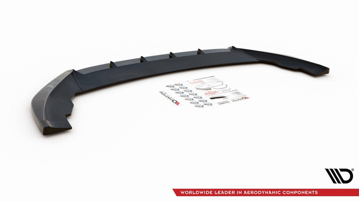 Frontlippe V.1 passend für Seat Leon FR Mk4 schwarz Hochglanz