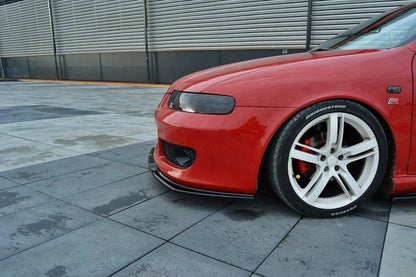 Frontlippe V.1 passend für Seat Leon Mk1 CUPRA schwarz Hochglanz
