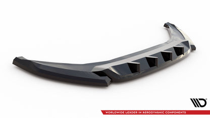Frontlippe V.1 passend für Seat Tarraco FR Mk1 schwarz Hochglanz