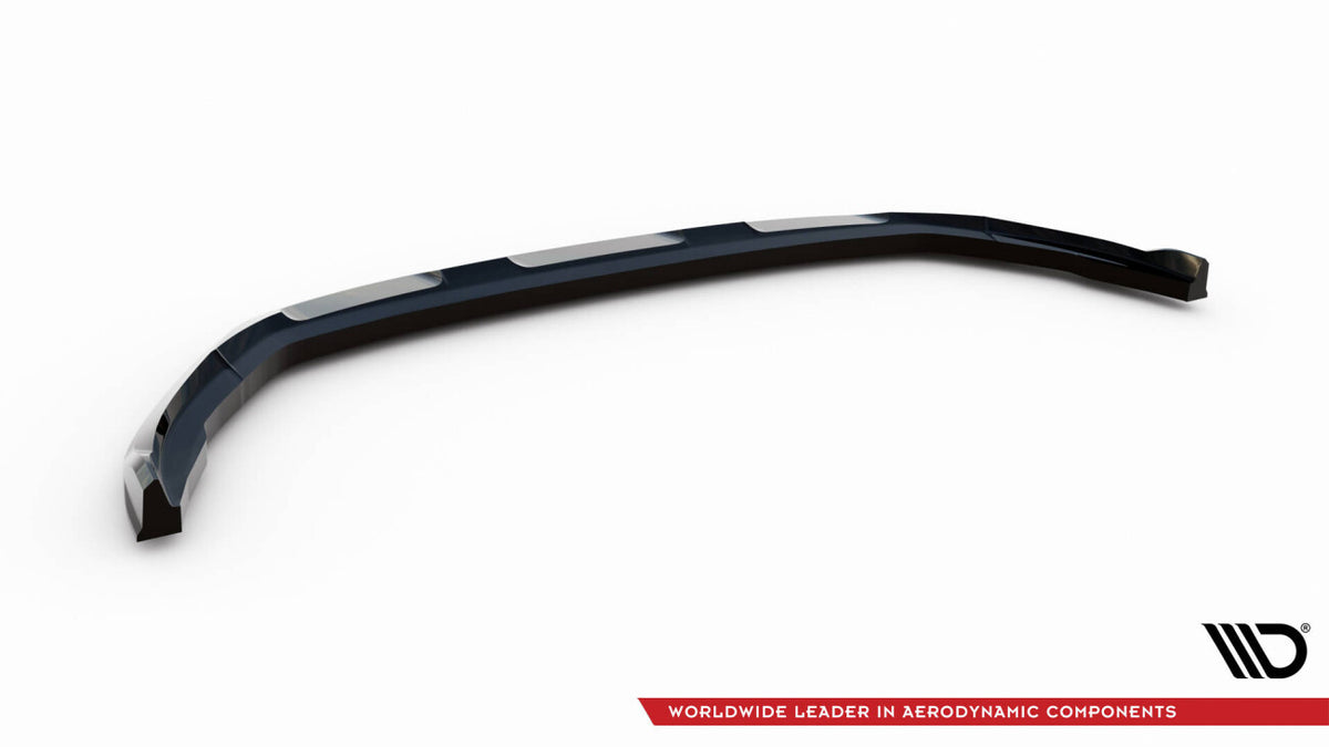 Frontlippe V.1 passend für Skoda Kamiq Monte Carlo Mk1 FL schwarz Hochglanz