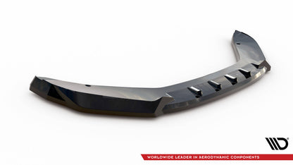 Frontlippe V.1 passend für Skoda Kodiaq RS Mk1 FL schwarz Hochglanz