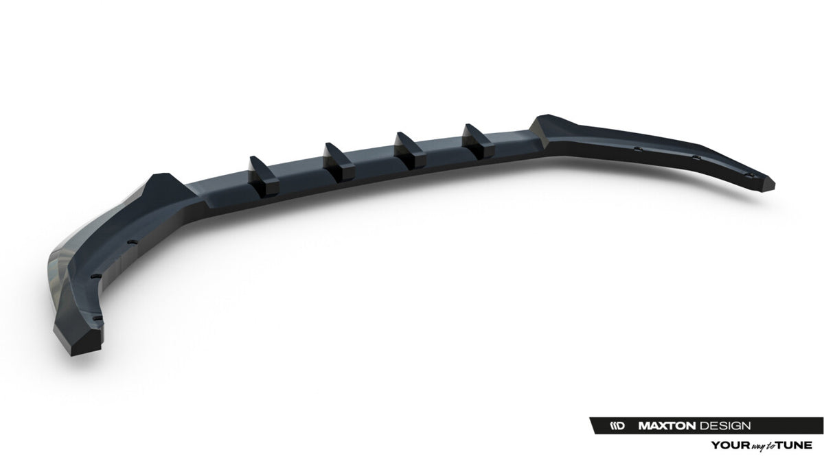 Frontlippe V.1 passend für Skoda Kodiaq Sportline Mk2 schwarz Hochglanz