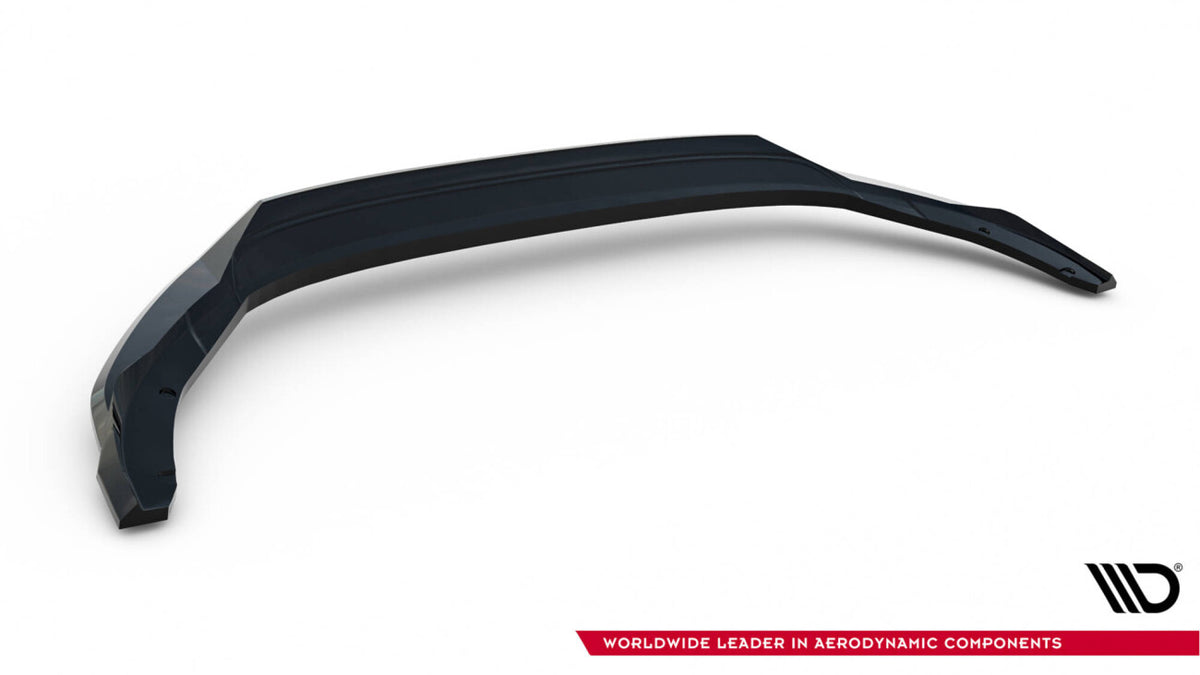 Frontlippe V.1 passend für Skoda Octavia RS Liftback / Combi Mk4 FL schwarz Hochglanz