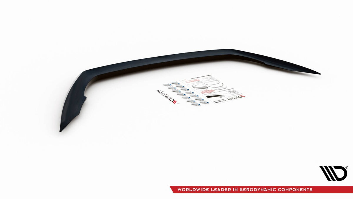 Frontlippe V.1 passend für Skoda Octavia RS Mk3 FL schwarz Hochglanz
