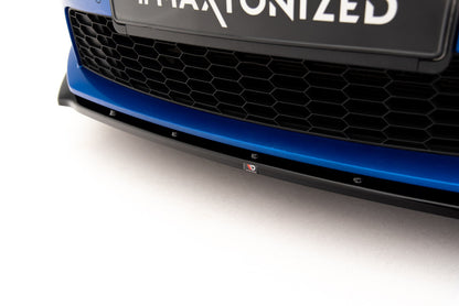 Frontlippe V.1 passend für Skoda Octavia RS Mk3 schwarz Hochglanz