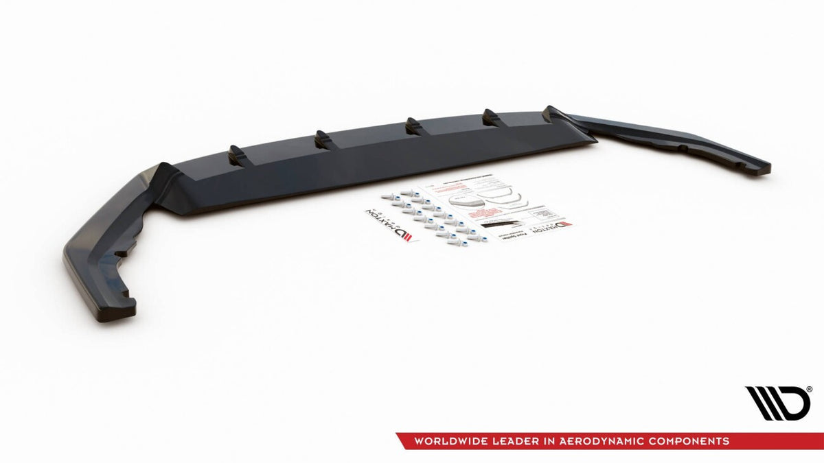 Frontlippe V.1 passend für Skoda Octavia RS Mk4 schwarz Hochglanz