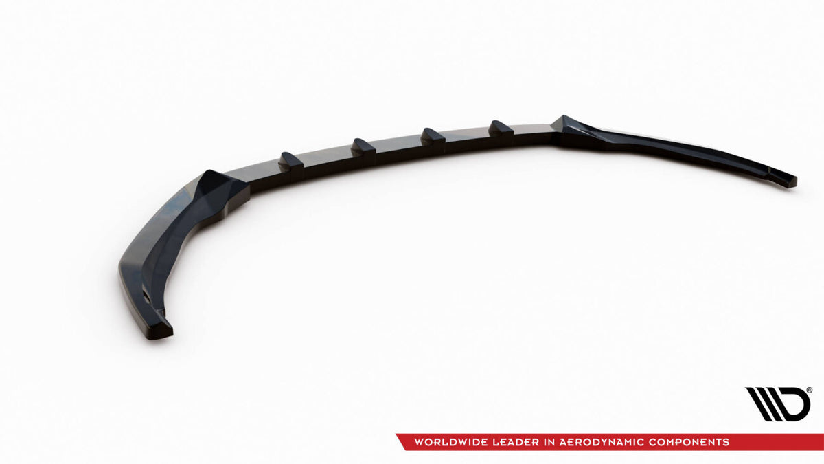 Frontlippe V.1 passend für Skoda Octavia Sportline Mk4 schwarz Hochglanz
