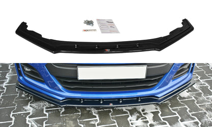 Frontlippe V.1 passend für Subaru BRZ Mk1 FL schwarz Hochglanz