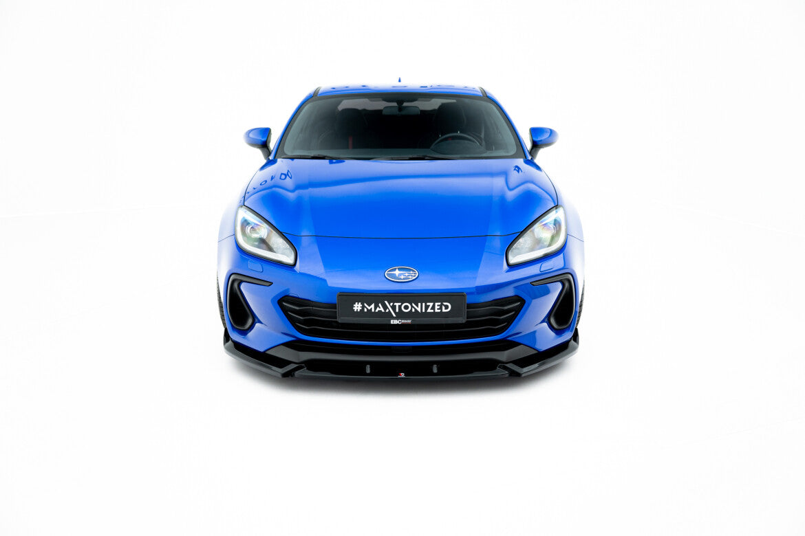 Frontlippe V.1 passend für Subaru BRZ Mk2 schwarz Hochglanz
