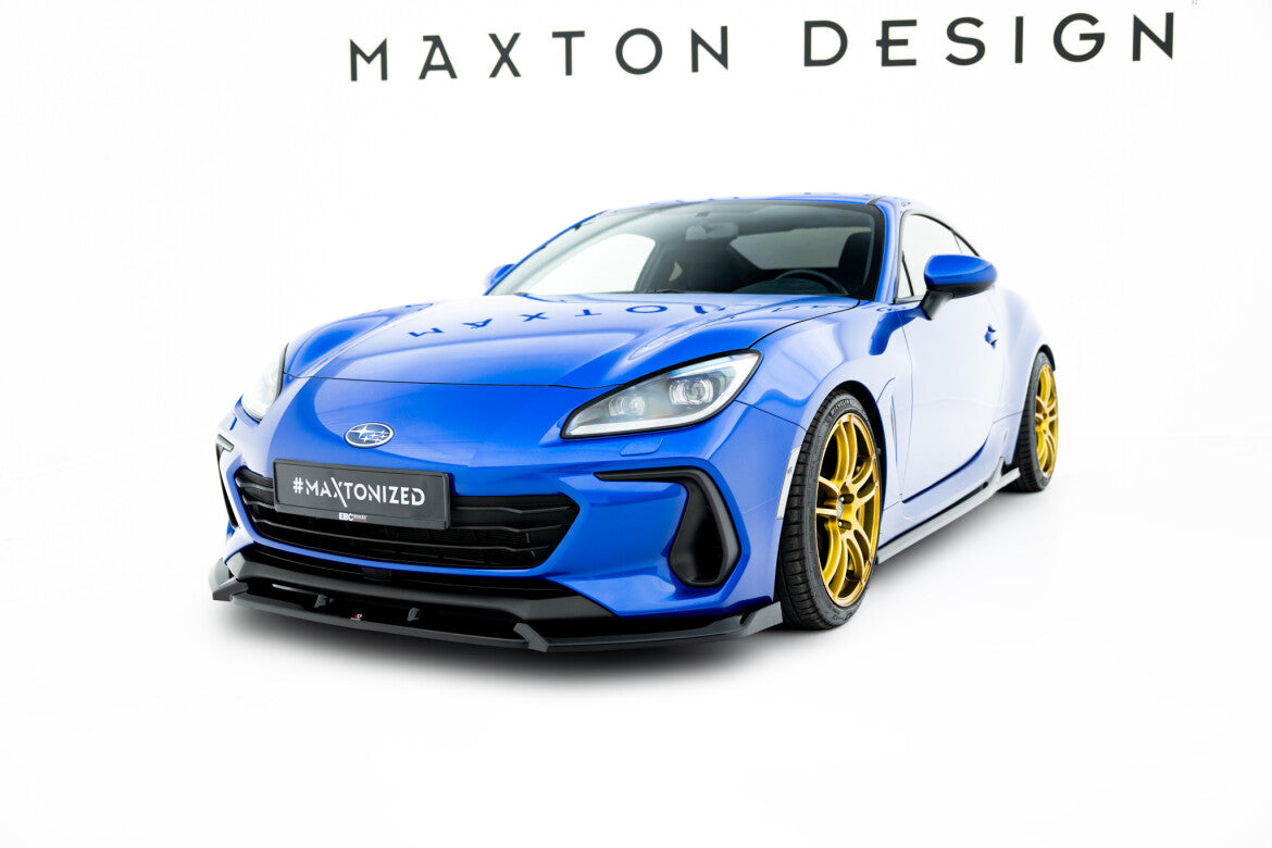 Frontlippe V.1 passend für Subaru BRZ Mk2 schwarz Hochglanz