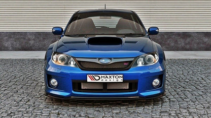 Frontlippe V.1 passend für Subaru Impreza WRX STI MK3 FL schwarz Hochglanz
