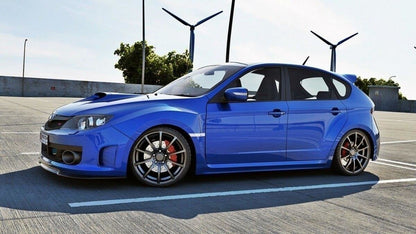 Frontlippe V.1 passend für Subaru Impreza WRX STI Mk3 schwarz Hochglanz